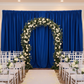 Poly Premier (IFR) 12ft H x 60" W drape/backdrop - Royal Blue - CV Linens