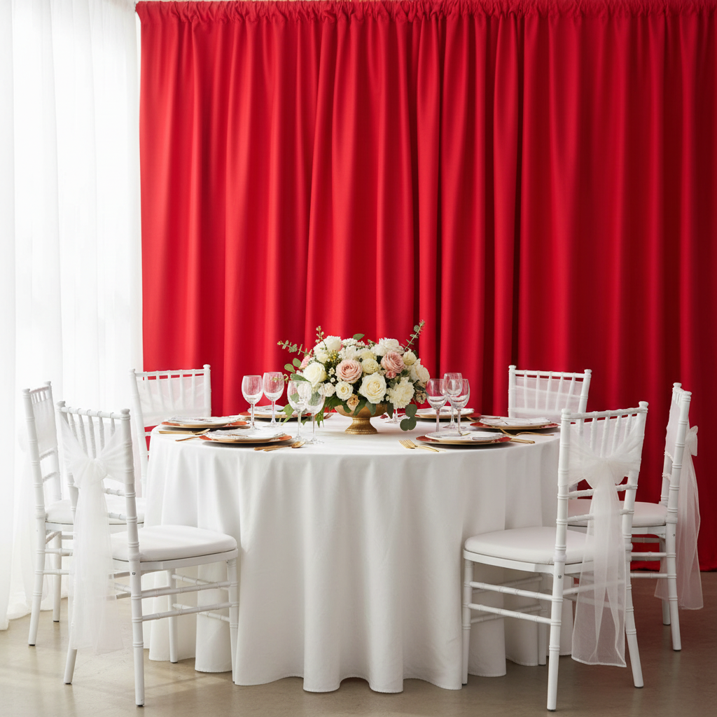 Poly Premier Fire Retardant (FR) 8ft H x 60