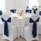 Polyester Chair Sash/Tie - Navy Blue