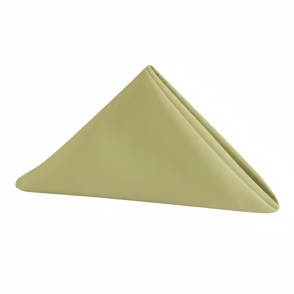 Polyester Napkin 20"x20" - Moss Green 