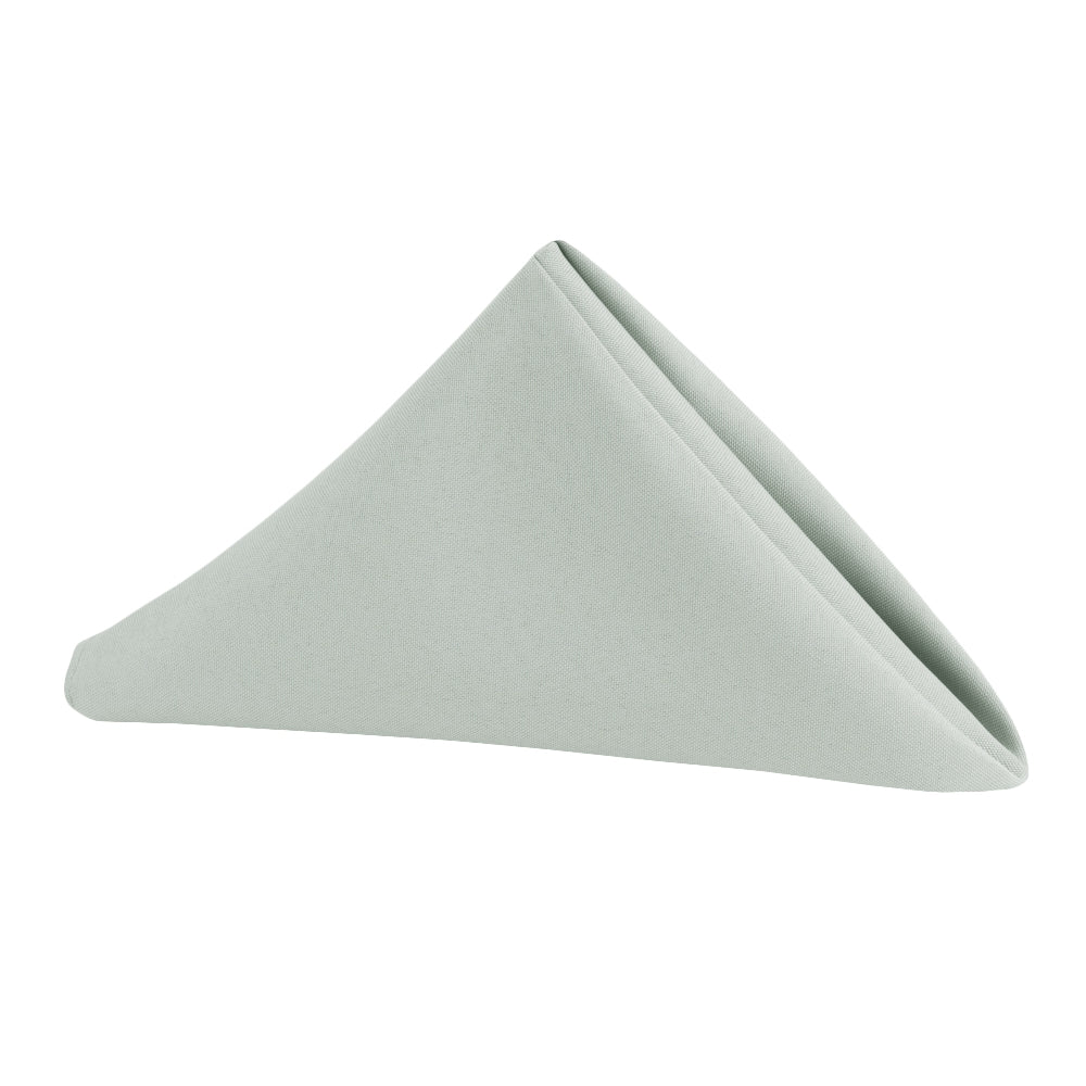 Premium Polyester Napkin 19"x19" - Gray/Silver