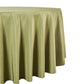 Polyester Round Tablecloth Moss Green close up