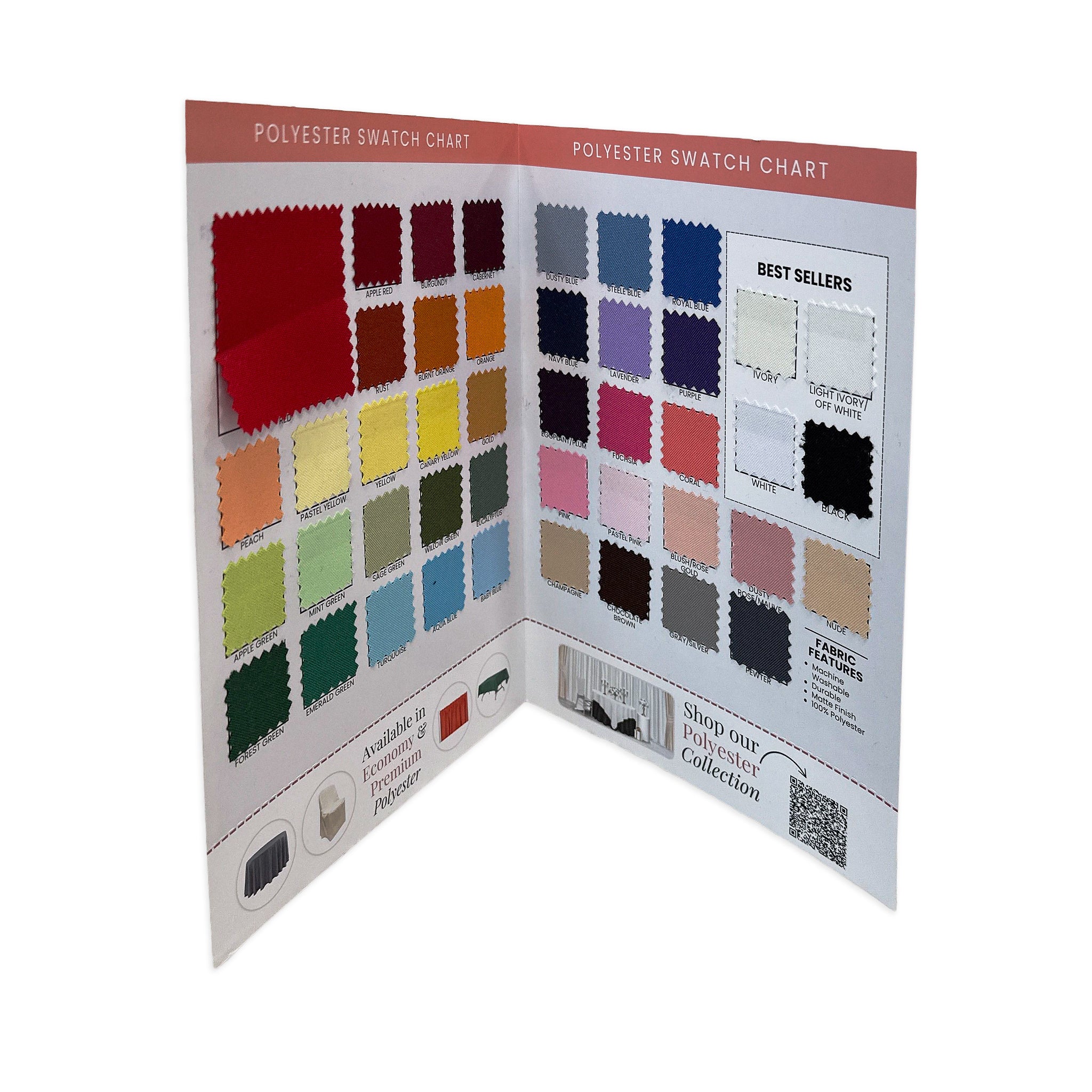 Polyester Swatch Chart