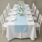 Polyester Table Runner - Baby Blue