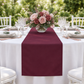 Polyester Table Runner - Cabernet