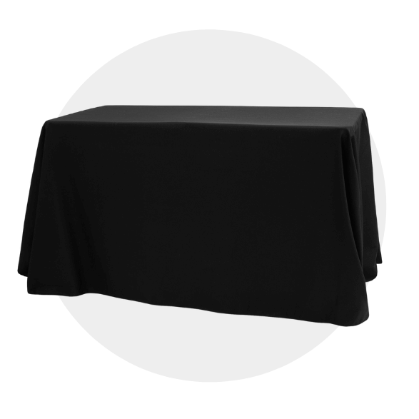 90"x108" Rectangle Tablecloths (for 4ft table)