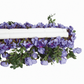 2 pcs/pk Premade Flower Backdrop Arch/Table Runner Decor Lavender backside
