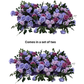 2 pcs/pk Premade Flower Backdrop Arch/Table Runner Decor Lavender bundle
