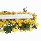 2 pcs/pk Premade Flower Backdrop Arch/Table Runner Decor Pastel Yellow backside