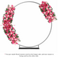 Premade Flower Backdrop Arch/Table Runner Decor - Fuchsia & Pink