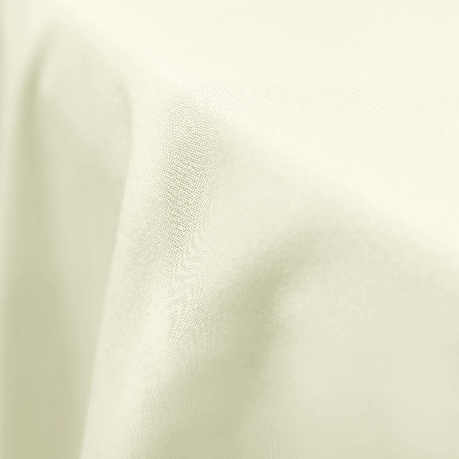 Premium 120" Round Ivory Spun Polyester Tablecloth close up
