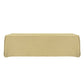 Premium 90"x132" Rectangular Champagne Spun Polyester Tablecloth full view