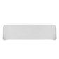 Premium 90"x132" Rectangular White Spun Polyester Tablecloth full view