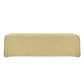 Premium 90"x156" Rectangular Champagne Spun Polyester Tablecloth front view