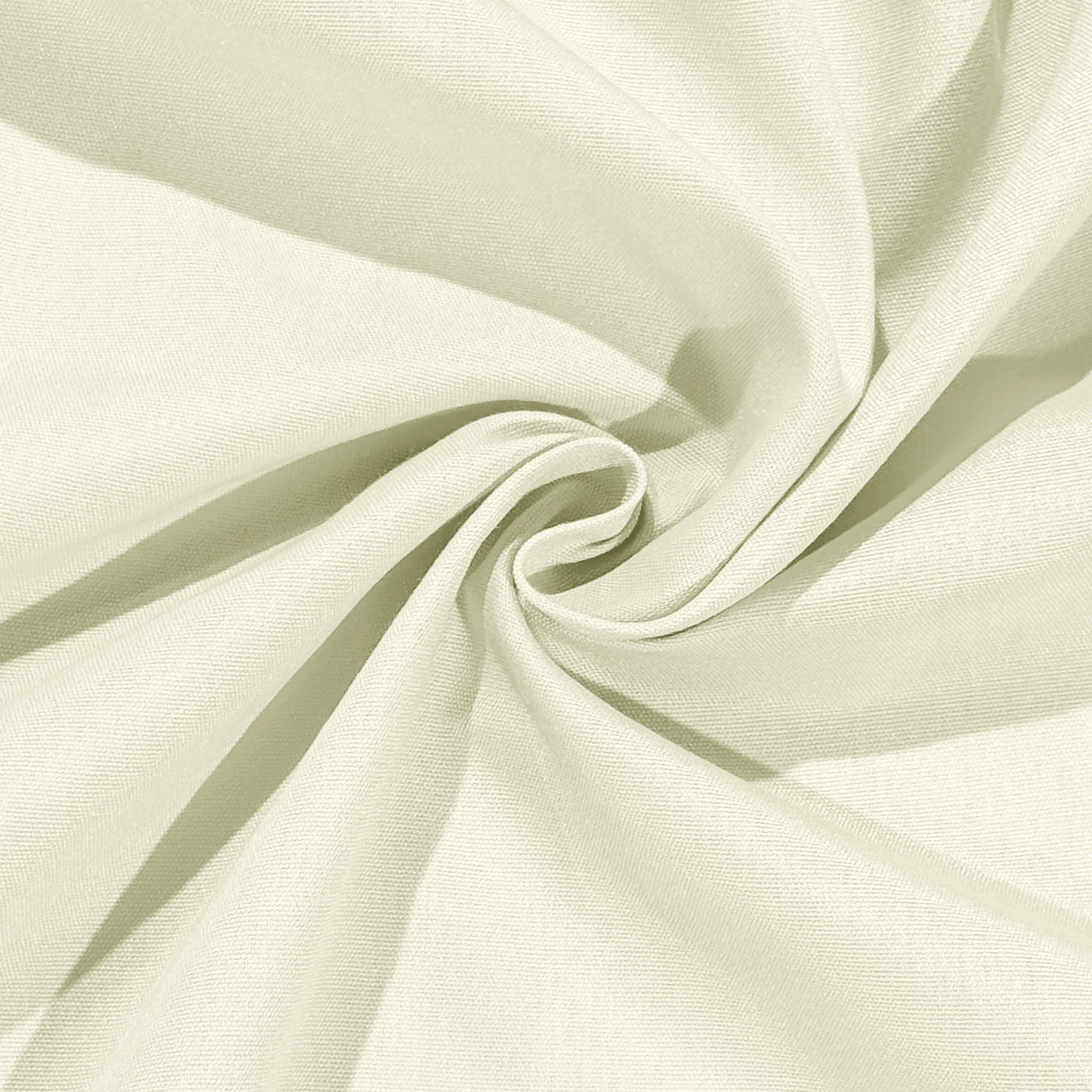 Premium 90"x156" Rectangular Ivory Spun Polyester Tablecloth fabric