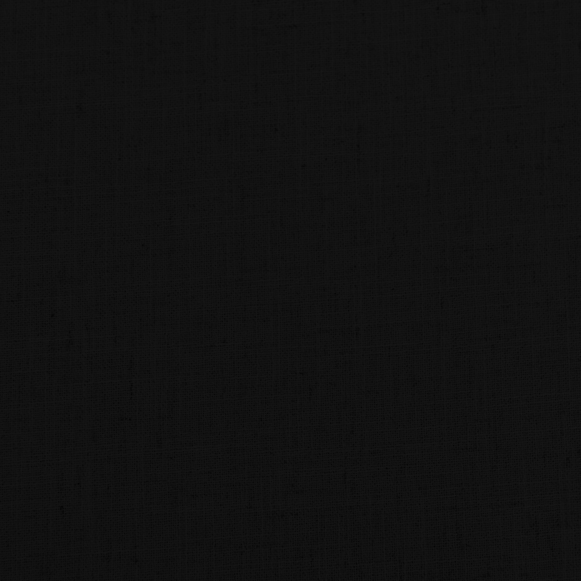 Premium Linen Look Panama Weave Black fabric close up