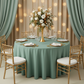 Premium Polyester 108" Round Tablecloth - Eucalyptus for Birthday Dinner