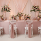 ballroom gala with Premium Polyester Napkin 20"x20" - Dusty Rose/Mauve
