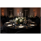 corporate gala night with Premium Polyester Napkin 20"x20" - Light Ivory/Off White