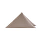 Premium Polyester Napkin 20"x20" - Taupe triangle fold