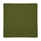 Polyester napkin olive green laid flat