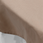 Premium Polyester Square 54"x54" Overlay/Tablecloth Taupe close up