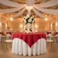 Premium Polyester Square 72" Overlay/Tablecloth - Red | tablecloth | 