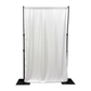 Premium Satin (Wrinkle-Resistant) Backdrop Panel/Drape - White
