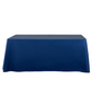 Premium Satin (Wrinkle-Resistant) 90"x156" Rectangular Tablecloth - Navy Blue