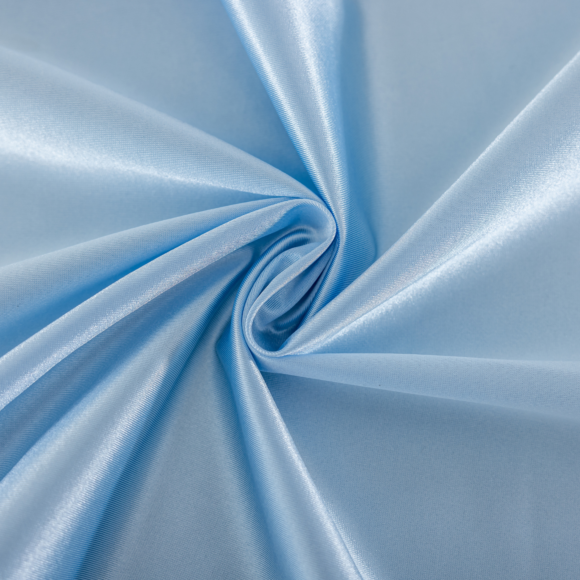 Premium Satin (Wrinkle-Resistant) Tablecloth Baby Blue fabric