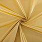 Premium Satin (Wrinkle-Resistant) 132" Round Tablecloth - Gold Antique