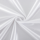 Premium Satin (Wrinkle-Resistant) 132" Round Tablecloth - White
