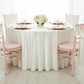baby shower with Premium Satin (Wrinkle-Resistant) 120" Round Tablecloth - Ivory 
