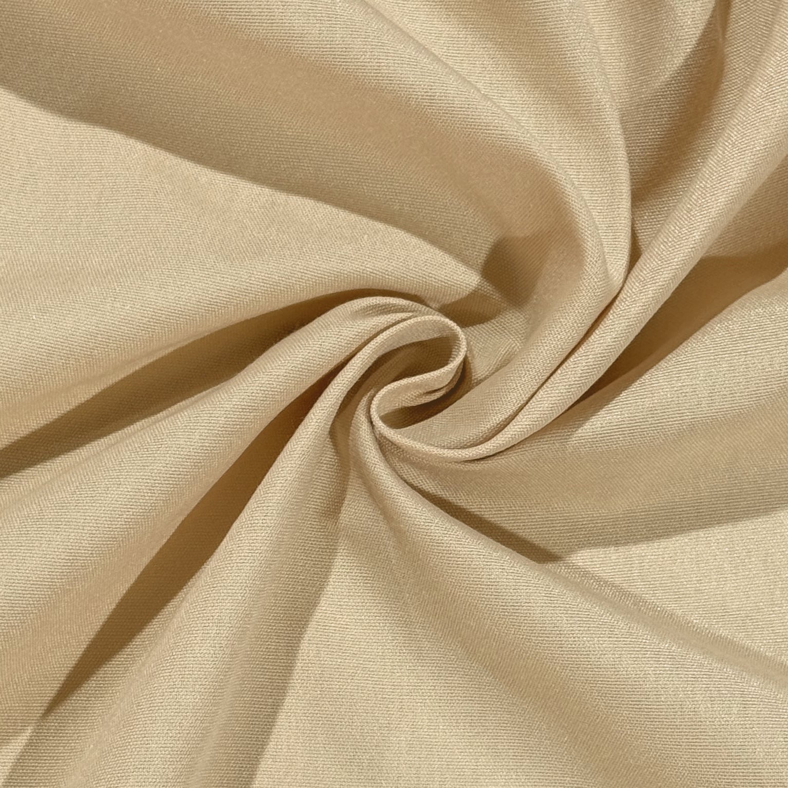 Premium Spun Polyester Champagne fabric