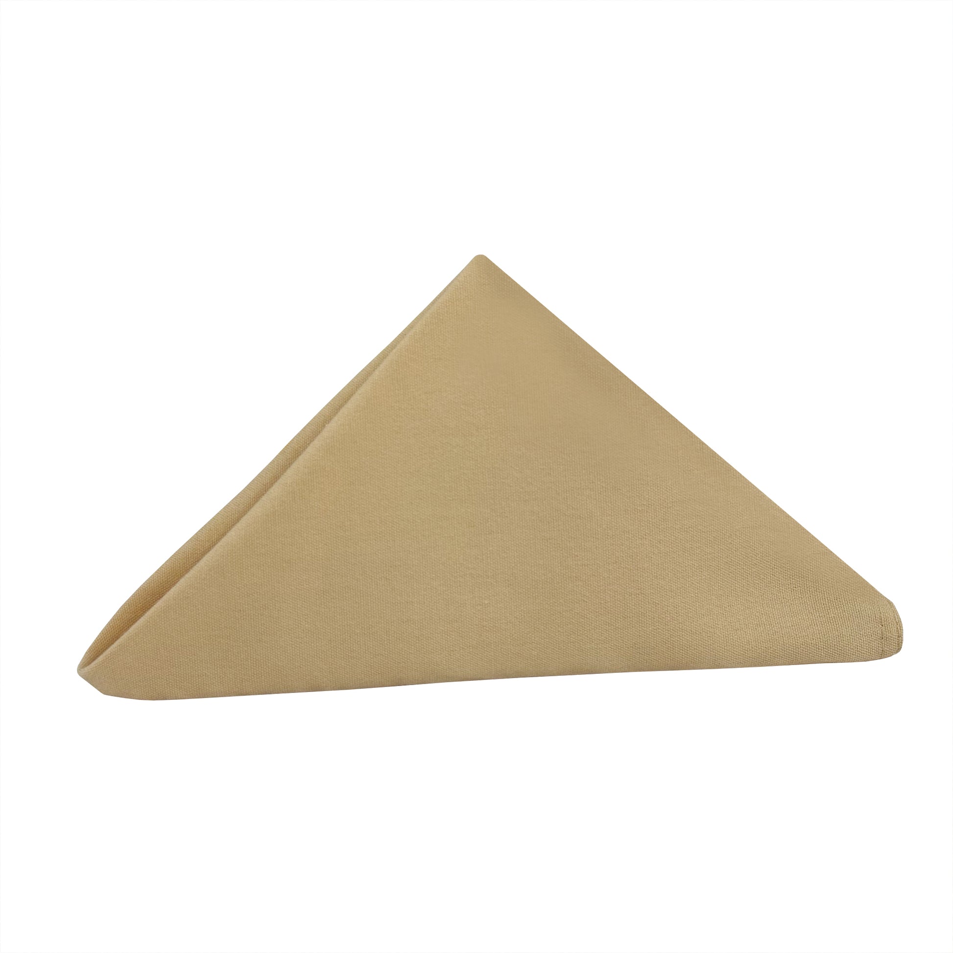 Premium Spun Polyester Napkin 20"x20" - Champagne