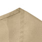 Premium Spun Polyester Square 90"x90" Overlay/Tablecloth Champagne hemmed finish