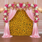 Premium Sunflower Wall Roll Up Backdrop 8ft x 4ft