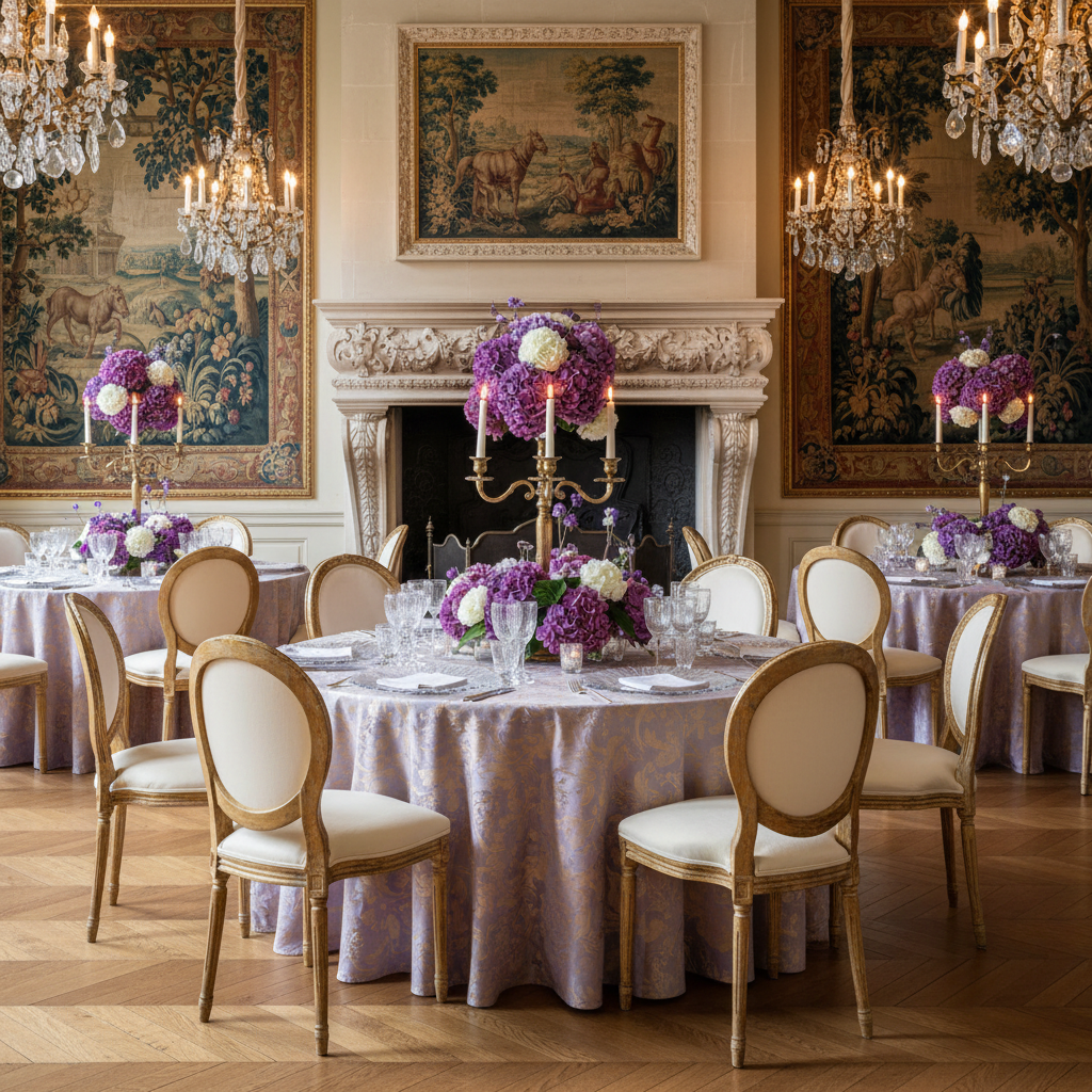 indoor french château with Reef Acrylic Charger Plate - Clear