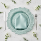 Reef Acrylic Charger Plate - Light Turquoise