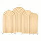 Ripple Spandex Covers for Trio Arch 4 pc - Champagne