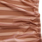 Ripple Spandex Covers for Trio Arch 4pc Mocha Brown edge finish
