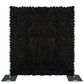 Roll up flower wall backdrop black multiple panels on pipe set