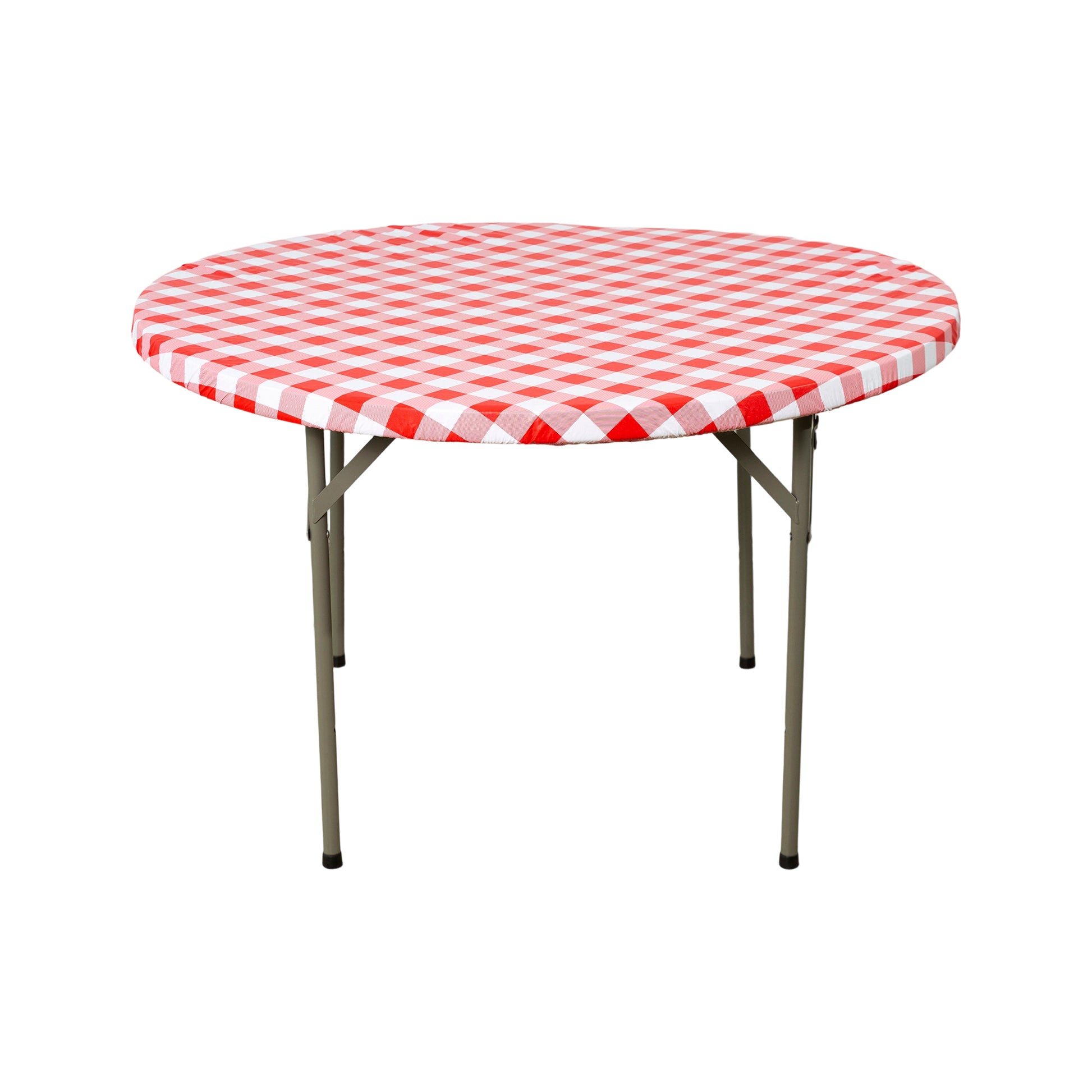 36 round elastic tabletop cover waterproof black full view