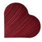 Ruched Spandex Cover for 3D Tilted Heart Backdrop Prop Stand - Apple Red - CV Linens