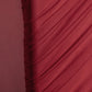 Ruched Spandex Cover for 3D Tilted Heart Backdrop Prop Stand - Apple Red - CV Linens