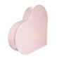 Ruched Spandex Cover for 3D Tilted Heart Backdrop Prop Stand - Pink - CV Linens