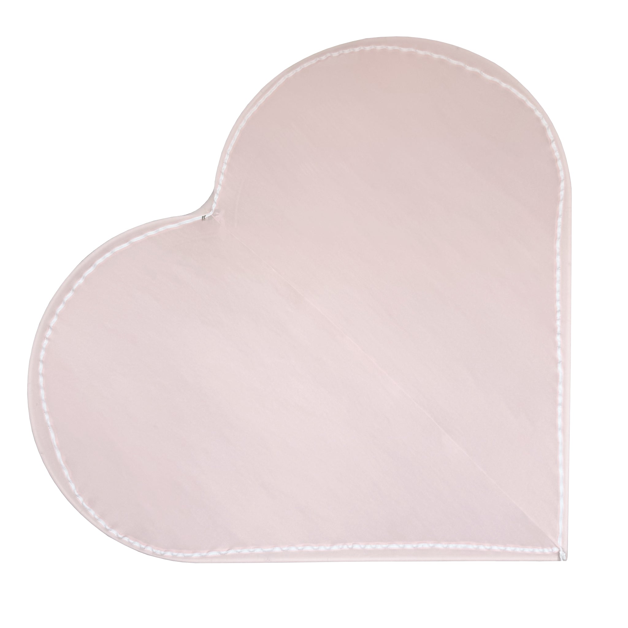 Ruched Spandex Cover for 3D Tilted Heart Backdrop Prop Stand - Pink - CV Linens