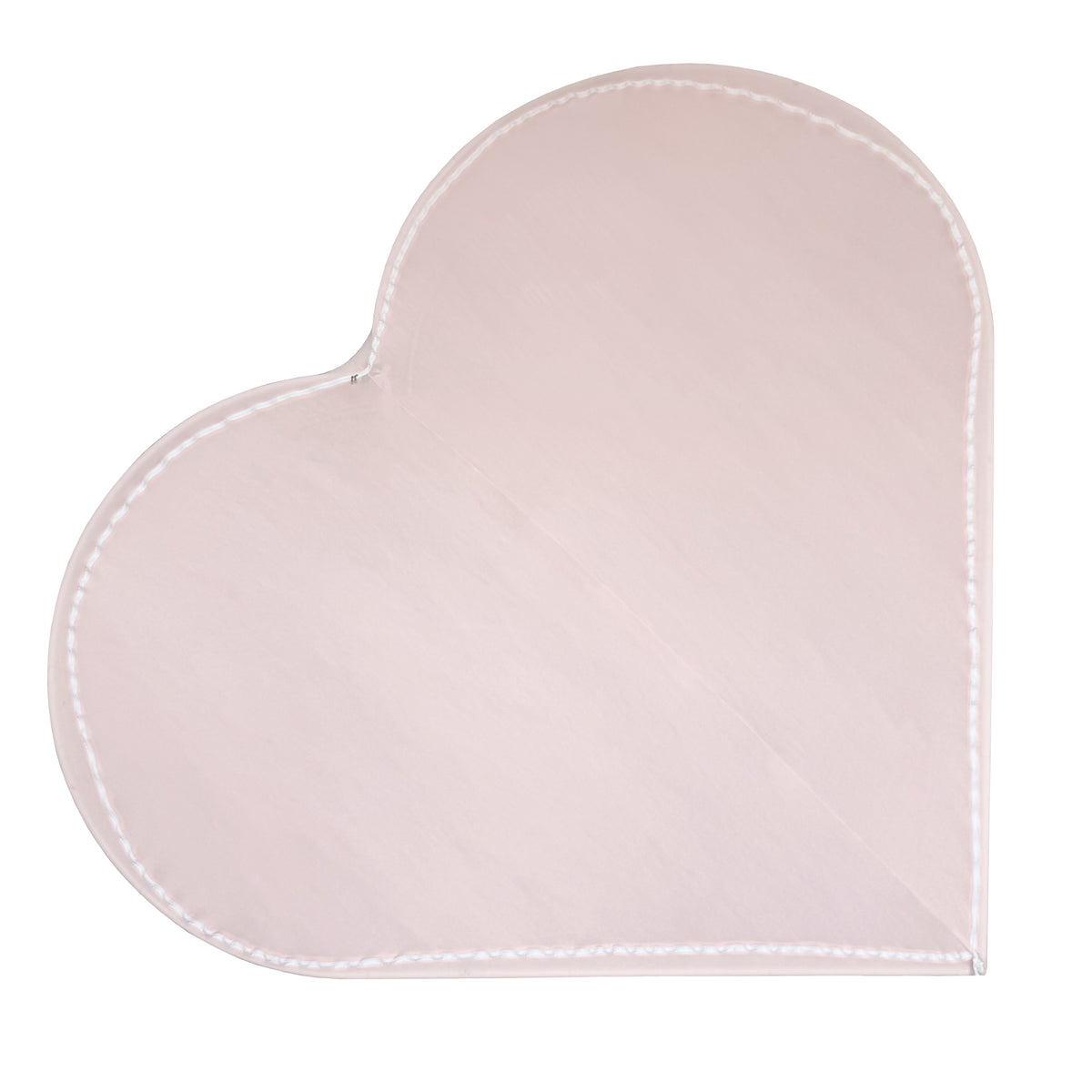 Ruched Spandex Cover for 3D Tilted Heart Backdrop Prop Stand - Pink - CV Linens