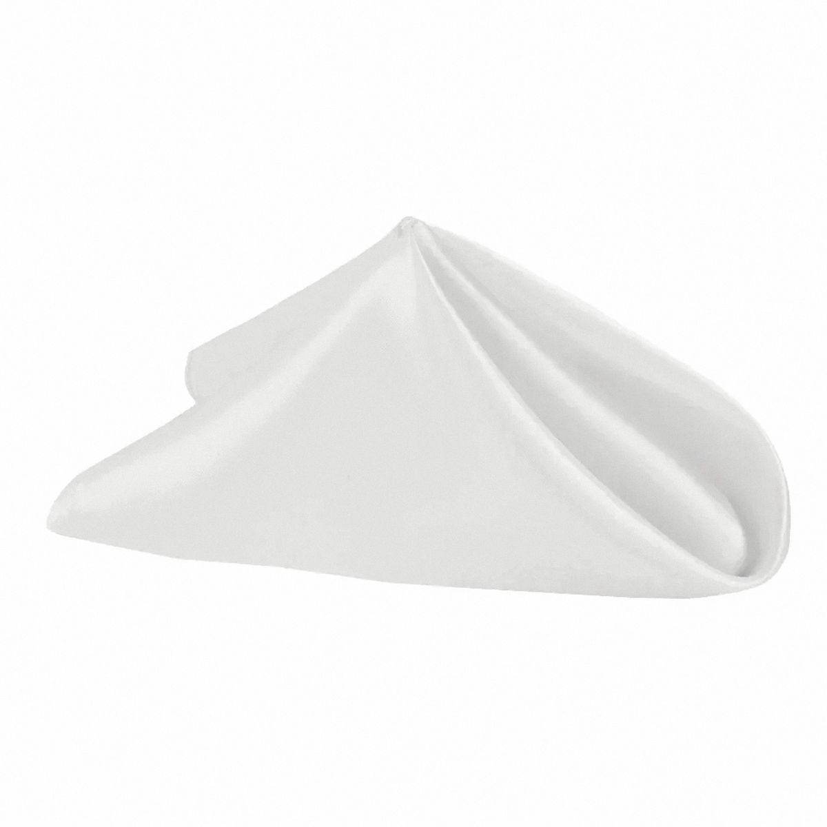 Satin Napkin 20"x20" - Light Ivory/Off White
