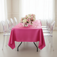 Satin Rectangular 60"x120" Tablecloth - Fuchsia